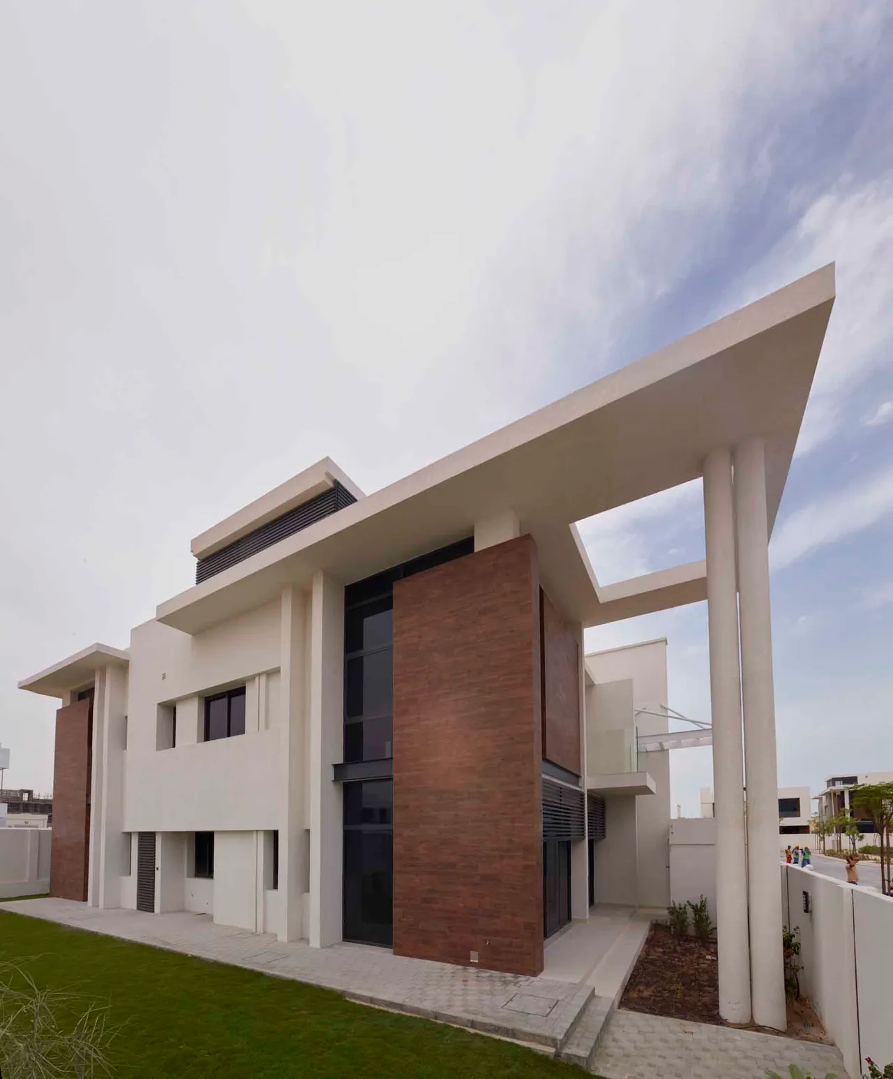 west yas villa panorama view